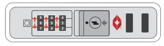 Leonardo Da Vinci bőrönd , duplakerekes, TSA számzárral1-0419-BLACK-L