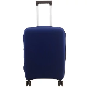 Bőröndhuzat közepes méretű, sötétkék színben