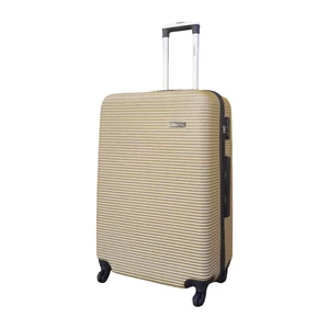 Leonardo Da Vinci Nagy Méretű Bőrönd Pezsgő Színben