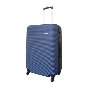 Leonardo Da Vinci Nagy Méretű Bőrönd Sötétkék Színben