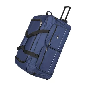 Nagyméretű Kék Gurulós Utazótáska – Strapabíró Sporttáska 3 Kerékkel