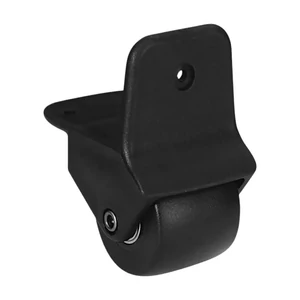 Bőrönd kerék 69x62x103 mm, fekete színben