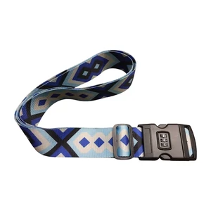 Kép 2/5 - Számzáras biztonsági bőröndpánt heveder 200x5 cm, különleges mintával