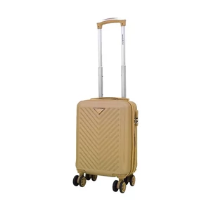 Kép 1/7 - Leonardo Da Vinci XS Keményfedeles Bőrönd – Pezsgő