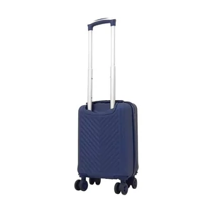 Kép 3/7 - Leonardo Da Vinci XS Keményfedeles Bőrönd – Sötétkék