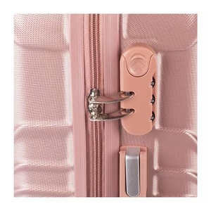 Kép 6/7 - Leonardo Da Vinci Kabin Méretű Keményfedeles Bőrönd – 55 cm - Fekete