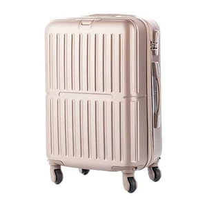 Kép 2/8 - Leonardo Da Vinci Wizzair Méretű Kabinbőrönd – 55 x 40 x 23 cm – Pezsgő