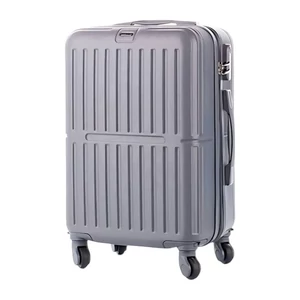 Kép 2/8 - Leonardo Da Vinci Wizzair Méretű Kabinbőrönd – 55 x 40 x 23 cm – Szürke