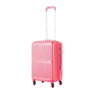 Kép 1/8 - Leonardo Da Vinci Wizzair Méretű Kabinbőrönd – 55 x 40 x 23 cm – Pink