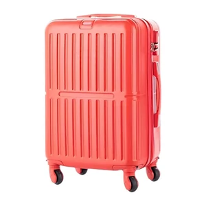 Kép 2/8 - Leonardo Da Vinci Wizzair Méretű Kabinbőrönd – 55 x 40 x 23 cm – Piros