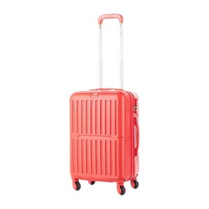 Kép 1/7 - Leonardo Da Vinci Wizzair Méretű Kabinbőrönd – 55 x 40 x 23 cm – Piros