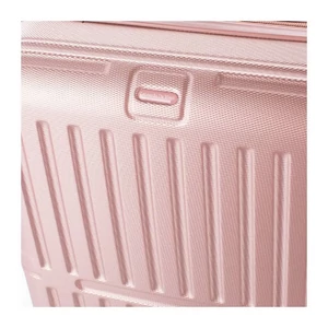 Kép 8/8 - Leonardo Da Vinci Wizzair Méretű Kabinbőrönd – 55 x 40 x 23 cm – Ezüst