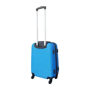 Kép 3/7 - Leonardo Da Vinci Kis Méretű Bőrönd Világoskék Színben