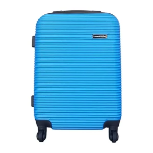 Kép 4/7 - Leonardo Da Vinci Kis Méretű Bőrönd Világoskék Színben