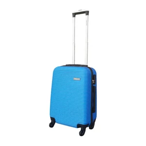 Kép 1/7 - Leonardo Da Vinci Kis Méretű Bőrönd Világoskék Színben