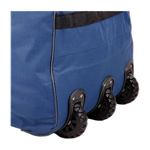 Kép 7/7 - Nagyméretű Kék Gurulós Utazótáska – Strapabíró Sporttáska 3 Kerékkel