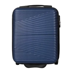 Kép 2/6 - Rhino kék keményfedeles bőrönd – Wizz Air/Ryanair kézipoggyász (XS méret)