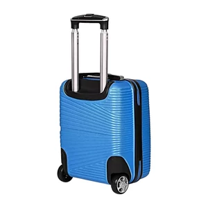 Kép 3/6 - Rhino kék keményfedeles bőrönd – Wizz Air/Ryanair kézipoggyász (XS méret)