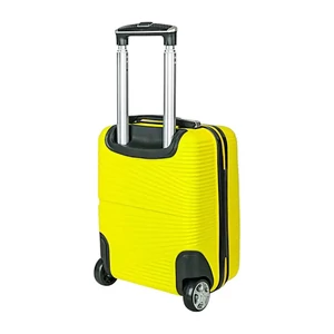 Kép 3/6 - Rhino sárga keményfedeles bőrönd – Wizz Air/Ryanair kézipoggyász (XS méret)
