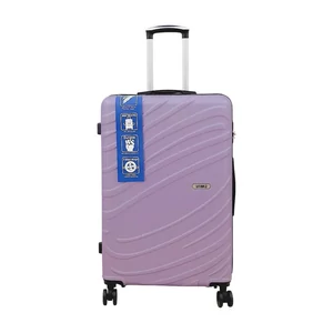 Kép 2/6 - Vanko Világos Lila Keményfedeles Bőrönd – L Méret