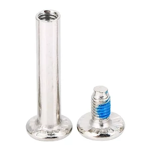 Kép 3/6 - Bőrönd kerékhez tengely 30x6 mm nikkel színben