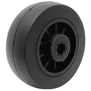 Kép 4/5 - Bőrönd kerék 50x21x6 mm, fekete színben