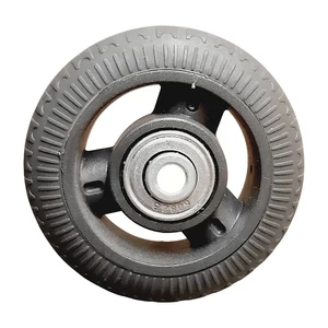 Kép 3/3 - Bőrönd kerék 70x26x6 mm – sötétszürke