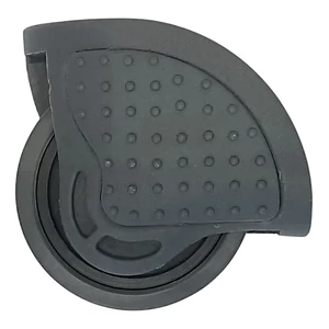 Kép 2/10 - Bőrönd kerék 80x63 mm, szürke színben