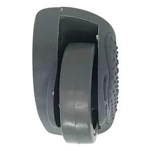 Kép 6/10 - Bőrönd kerék 80x63 mm, szürke színben