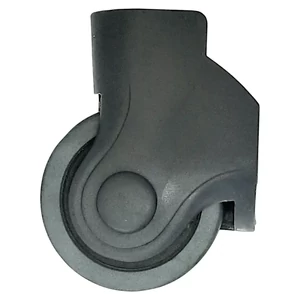 Kép 2/8 - Bőrönd kerék 64x82 mm, szürke színben