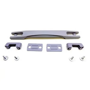 Kép 6/7 - Bőrönd fogantyú 220x25x20mm, szürke színben