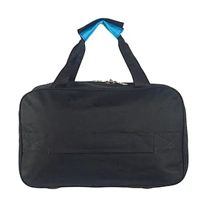 Kép 3/7 - Leonardo Da Vinci fedélzeti táska Ryanair ingyenes méret 40x20x25 cm cm, fekete-kék színben