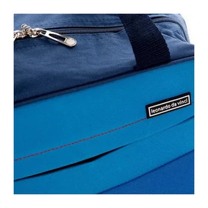 Kép 4/6 - Leonardo Da Vinci fedélzeti táska Ryanair ingyenes méret 40x20x25 cm cm, sötétkék-kék színben