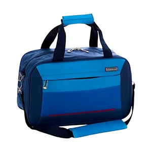 Kép 5/6 - Leonardo Da Vinci fedélzeti táska Ryanair ingyenes méret 40x20x25 cm cm, sötétkék-kék színben