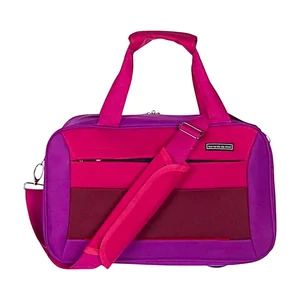 Kép 5/8 - Leonardo Da Vinci fedélzeti táska Ryanair ingyenes méret 40x20x25 cm cm, lila-pink színben