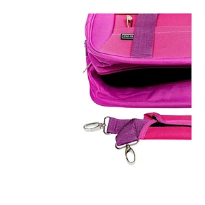 Kép 7/8 - Leonardo Da Vinci fedélzeti táska Ryanair ingyenes méret 40x20x25 cm cm, lila-pink színben