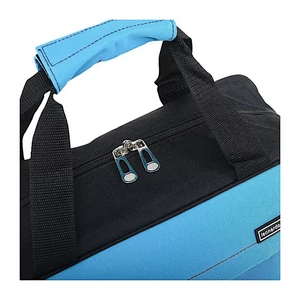 Kép 4/7 - Leonardo Da Vinci fedélzeti táska WIZZAIR ingyenes méret 40x30x20 cm, fekete-kék színben