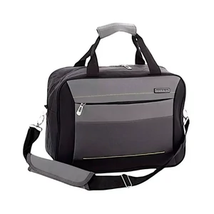 Kép 2/8 - Leonardo Da Vinci fedélzeti táska WIZZAIR ingyenes méret 40x30x20 cm, szürke-fekete színben