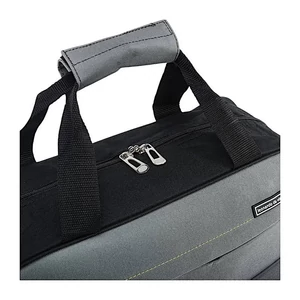 Kép 5/8 - Leonardo Da Vinci fedélzeti táska WIZZAIR ingyenes méret 40x30x20 cm, szürke-fekete színben