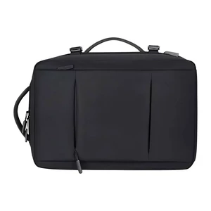 Kép 3/11 - Kabin Méretű Laptophátizsák USB Csatlakozóval Fekete Színben