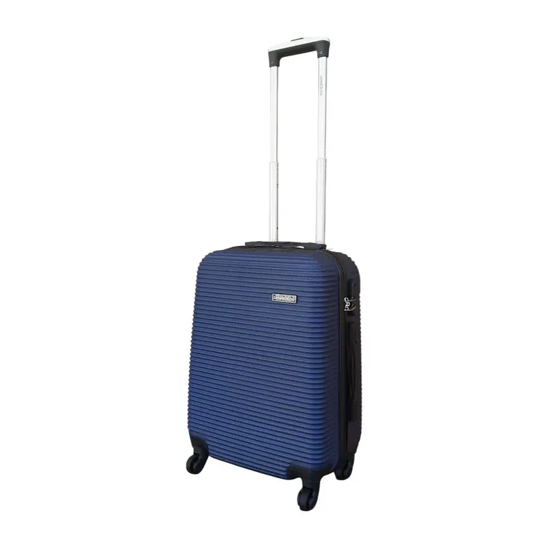 Leonardo Da Vinci Kis Méretű Bőrönd Sötétkék Színben