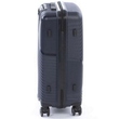 Hachi kabin méretű polipropilén bőrönd 54x40x20cm, duplakerekes gurulós bőrönd TSA zárral, sötétkék színben