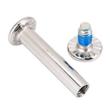 Kép 6/8 - Bőrönd kerékhez tengely 27x6.2 mm nikkel színben