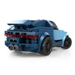 Kép 4/6 - WANGE® 2873 | lego-kompatibilis építőjáték | 139 db építőkocka | Supercar kék sportkocsi