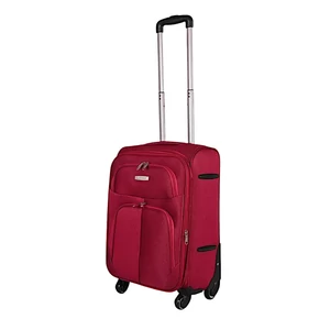 Leonardo Da Vinci kabin méretű bőrönd, bővíthető, négykerekű, bordó színben Leonardo Da Vinci kabin méretű bőrönd, bővíthető, négykerekű, bordó színben