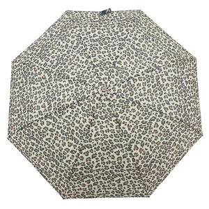 Kép 5/5 - Feeling Rain manuális esernyő fekete-barna-vaj