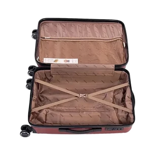 Kép 8/8 - Hachi kabin méretű polipropilén bőrönd 54x40x20cm, duplakerekes, TSA számzárral, bordó színben Kép 8/8 - Hachi kabin méretű polipropilén bőrönd 54x40x20cm, duplakerekes, TSA számzárral, bordó színben