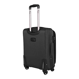 Kép 3/8 - Leonardo Da Vinci kabin méretű bőrönd, bővíthető, négykerekű, szürke színben Kép 3/8 - Leonardo Da Vinci kabin méretű bőrönd, bővíthető, négykerekű, szürke színben