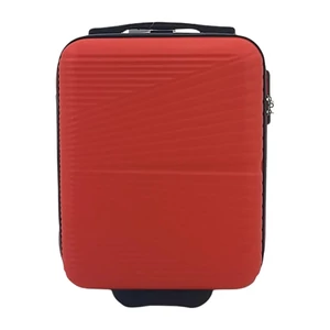 Kép 2/6 - Rhino piros keményfedeles bőrönd – Wizz Air/Ryanair kézipoggyász (XS méret)