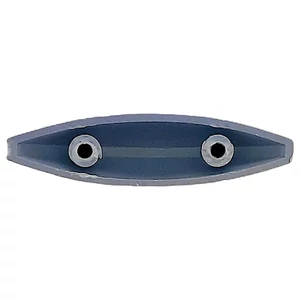 Kép 4/7 - Bőrönd oldaltámasztó 68x18x18 mm, szürke színben